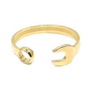 9ct Gold Spanner Design Bangle