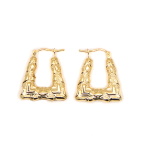 9ct Gold Handbag Style Earrings