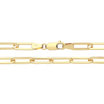 9ct Gold Paper Link Chain