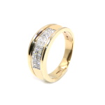 9ct Gold and Diamond Ring