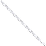 Silver Curb Link Bracelet