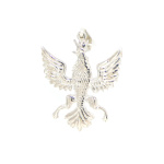 Silver Rising Phoenix Design Pendant