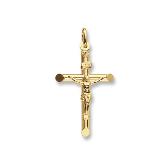9ct Gold Crucifix Pendant