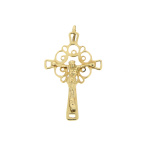 9ct Gold Crucifix Pendant