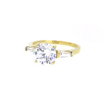 9ct Gold and CZ Ring