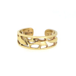 9ct Gold Dolphin Design Toe Ring