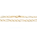9ct Gold Figaro Link Bracelet