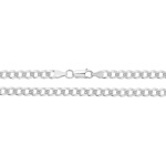 Silver Curb Link Bracelet