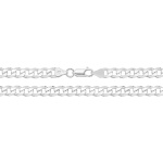 Silver Curb Link Bracelet